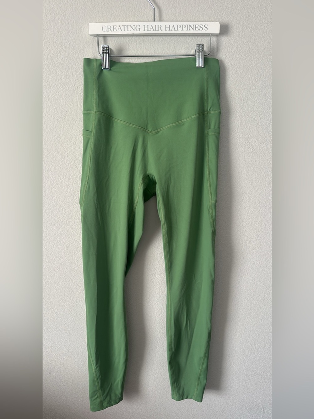 HALARA Olive Green High-Waist Performance Leggings